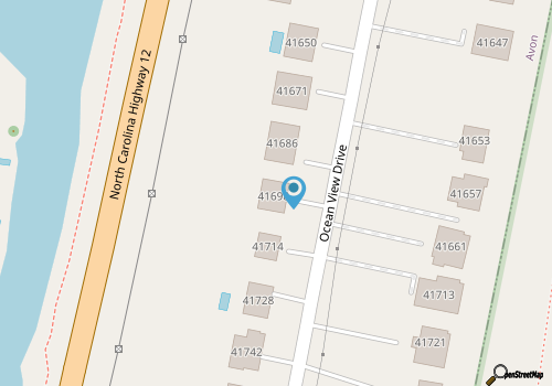Semi Oceanfront, Beach Access, Community Pool & Tennis Court, Hot Tub, & Pool Table map location
