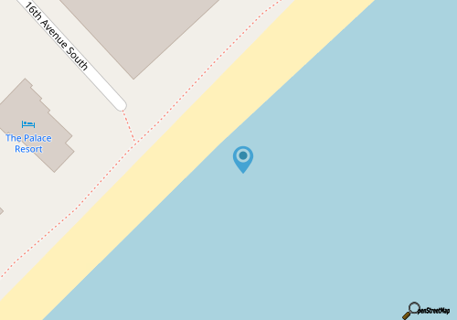 Charming 1-bedroom condo in Myrtle Beach with AC map location