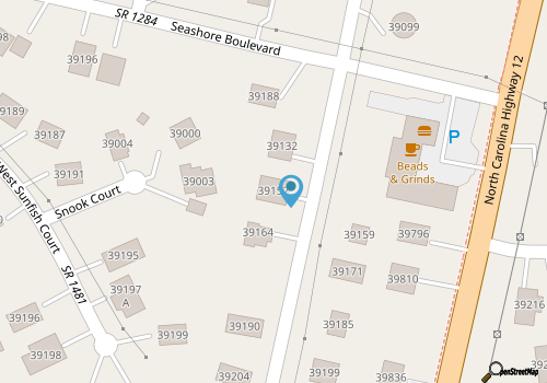 Lovely dog-friendly duplex with balcony, central AC, & kitchenette map location