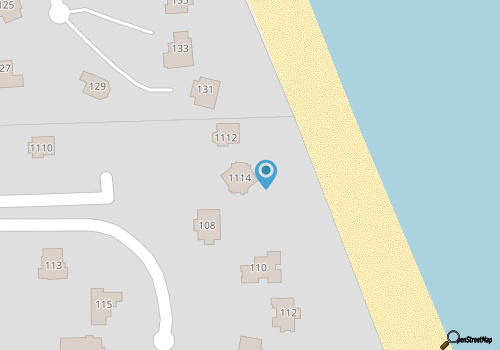 Oceanfront, Duck, 5 BR, 4.5BA, Private Pool & Hot Tub map location