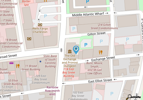 Old Exchange and Provost Dungeon map location