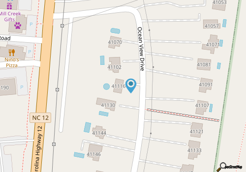 Spacious home with private hot tub, pool, & deck map location