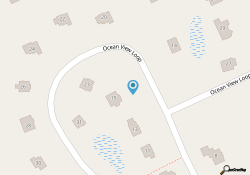 JL #034 - Solitude House - Oceanside - Private Pool - Hot Tub map location