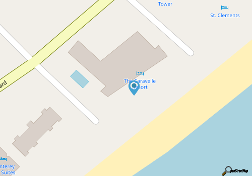 Caravelle Resort 1234 map location