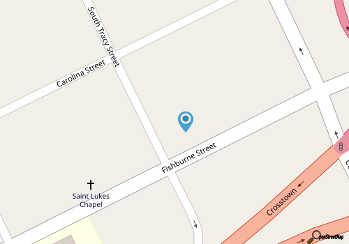 2 Bed King Bed/Queen Bed + fenced shady backyard + Fiber Wi-Fi, Walk to King St map location