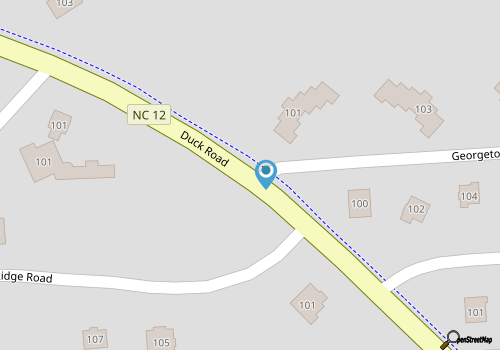 Duck Condo, 5 min walk to beach w/community pool! map location