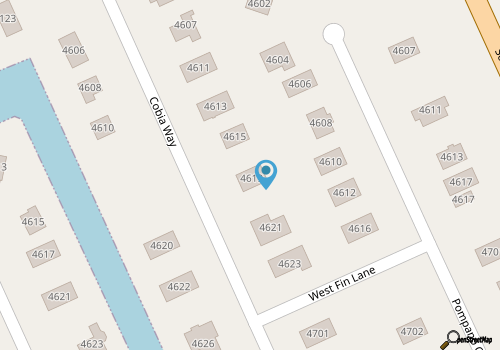 Charming Home Near the Beach with Community Pool map location