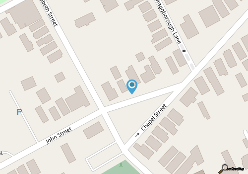 The Charleston Bicycle Flat map location