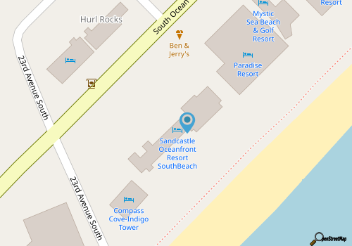 Myrtle Beachfront Bliss! 7th-Floor Condo w/ Pool map location