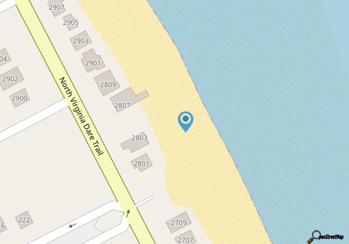 Oceanfront Cottage - 3 bedroom/2 bath, Pet Friendly, Lifeguarded Beach map location