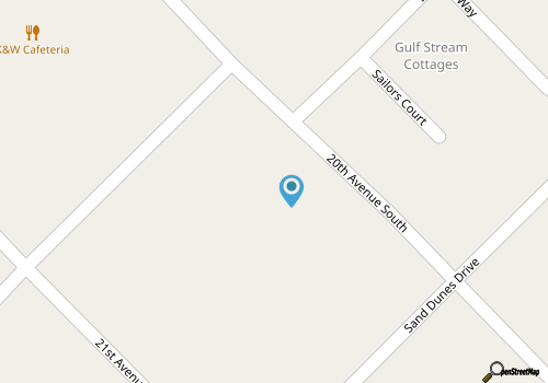 Near the beach and  golf courses 6 beds house with 3 rooms map location