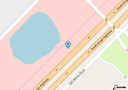 Oceanfront Studio with resort amenities map location