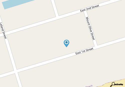 Three-story home with decks, private pool - walk to the beach map location