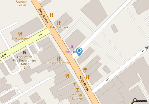 8D at Saint Philip Square, One Block to King, Top Floor Apt with Private Balcony map location