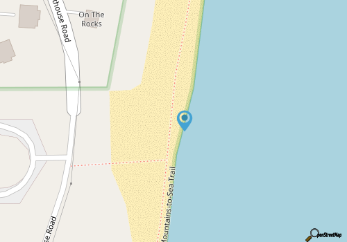 Charming 4-bedroom oceanfront cottage with AC and WiFi in Buxton. map location