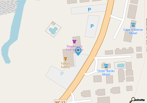 Lost Colony Museum and Gifts map location