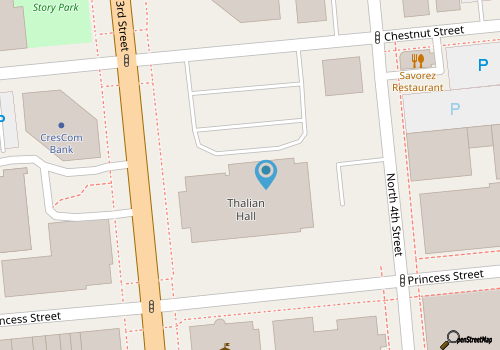 Thalian Hall Center for the Performing Arts map location