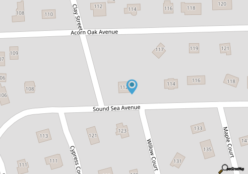D0112, Walk to Beach, Pets Welcome, Family Friendly, Decks map location