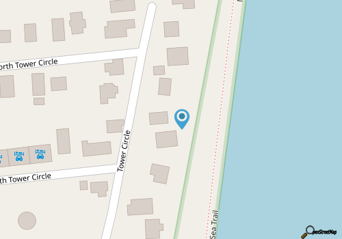 Oceanfront 4 bedroom house w/ private W/D, WiFi, shared pool, AC map location