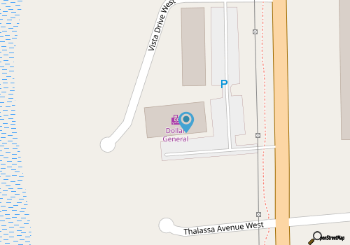 Dollar General map location