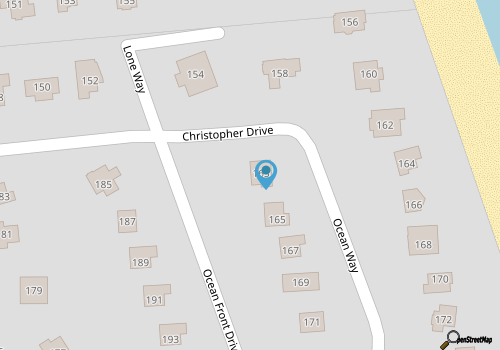OBX Box -- Semi Ocean Front w/ Pool and hot tub - Just a Minute to the Beach! map location