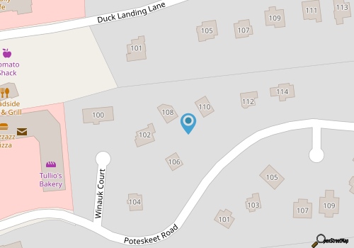 Do Duck Inn 4 Bedroom Home in the Heart of Duck map location