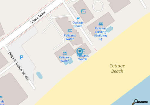 Cute and cozy condo with ocean view and close to many attractions map location