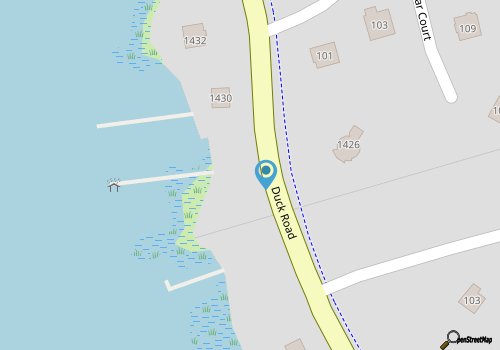 Sandy Pants OBX/Duck map location