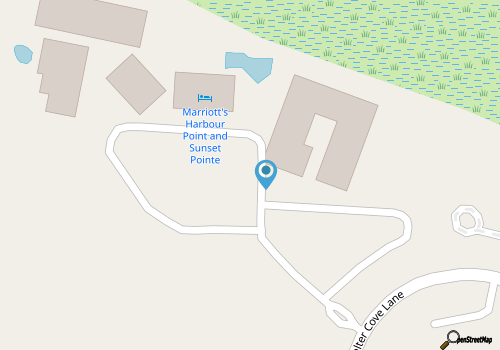 Marriott's Harbour Point at Shelter Cove - Spacious 2 Bedroom map location