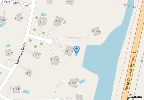 Waterfront home with private pool, hot tub, pool table & theater- near the beach map location
