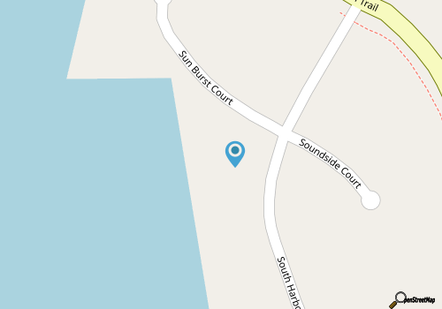 1538 - Gift Of The Sound, a spacious 5-bed 5-bath soundfront home in Corolla, NC, private pool map location