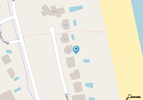 Experience luxury at 1030 - Ocean to Ocean, a spacious 6-bedroom oceanfront home in Corolla, NC. map location