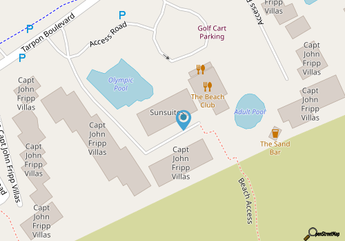 New to VRBO- 508 Sunsuite - Marco Polo - Resort Access Included! map location