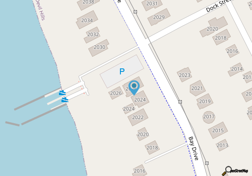 5 Star Soundfront Escape with Relaxing Hot Tub map location