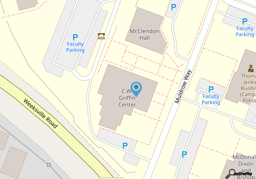 Elizabeth City State University map location