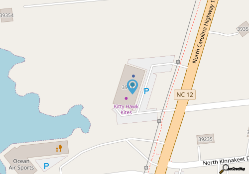 Kitty Hawk Kites map location