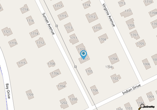 King Bed, Fast Wi-FI, Beach Home map location