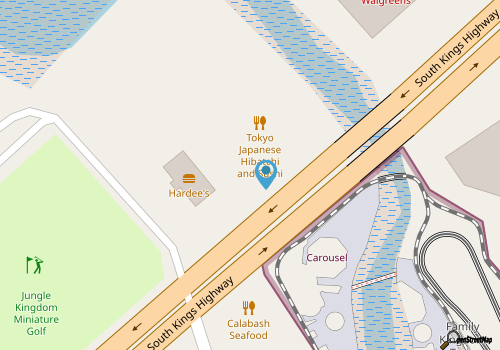 Myrtle Beach 2 BR On The Beach - Join the fun with Beach Front Property map location