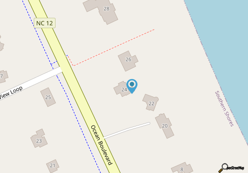 Enjoy Panoramic Ocean Views from the 6BR Oceanfront Home w/Private Pool map location