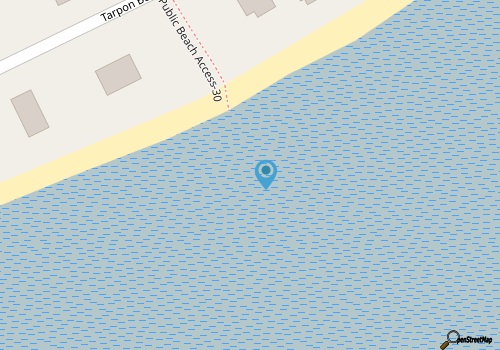 Bahia Mar - Fripp Island - Directly Across from Beach Access map location
