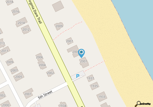 Beautiful Ocean Front Studio with direct beach and access to a deck.  map location