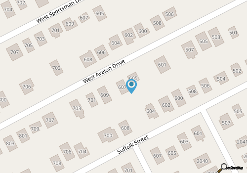 Kill Devil Hills Bungalow map location