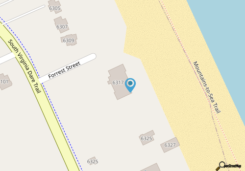 Pooh's Corner: Oceanfront condo & Patio, steps to the beach, dog friendly! map location
