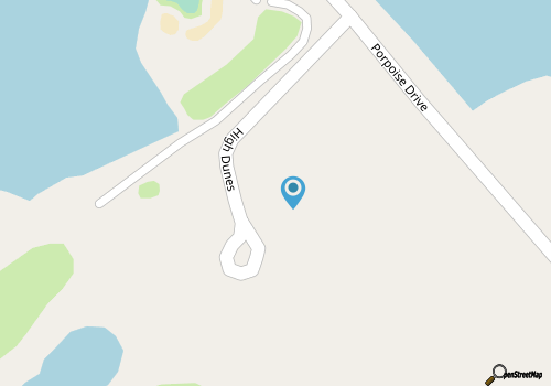 Birdie's Bungalow on Fripp - Across from Golf and Ocean - Cards Avail/Golf Cart map location