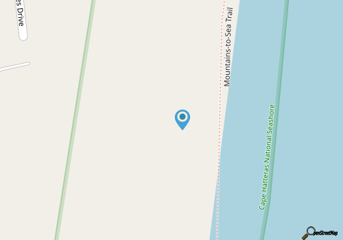 Oceanfront 7025 - The Cure: 5-Bedroom House in Salvo, NC with Private Pool map location
