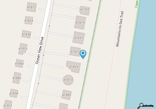 Fun beachfront home w/shared pool, WiFi, private washer & dryer, central AC map location