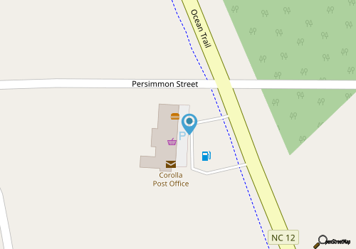 Corolla Pizza and Deli map location