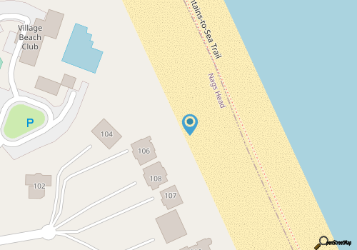 Oceanfront escape for 6 map location