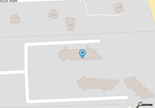 2973 - The Shack, a cozy 2-bedroom condo in Duck. map location