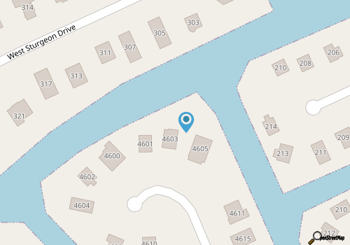Newly remodeled, 4 bedroom, spacious, home located right on the water map location